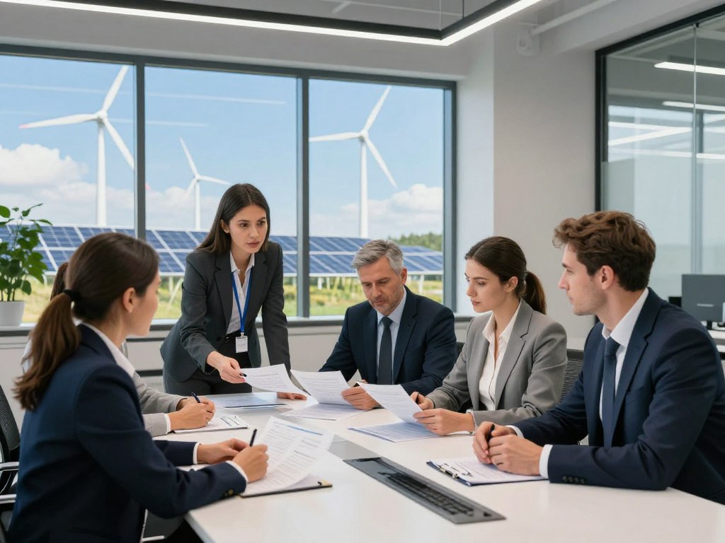 miejsca pracy energetycznych grup