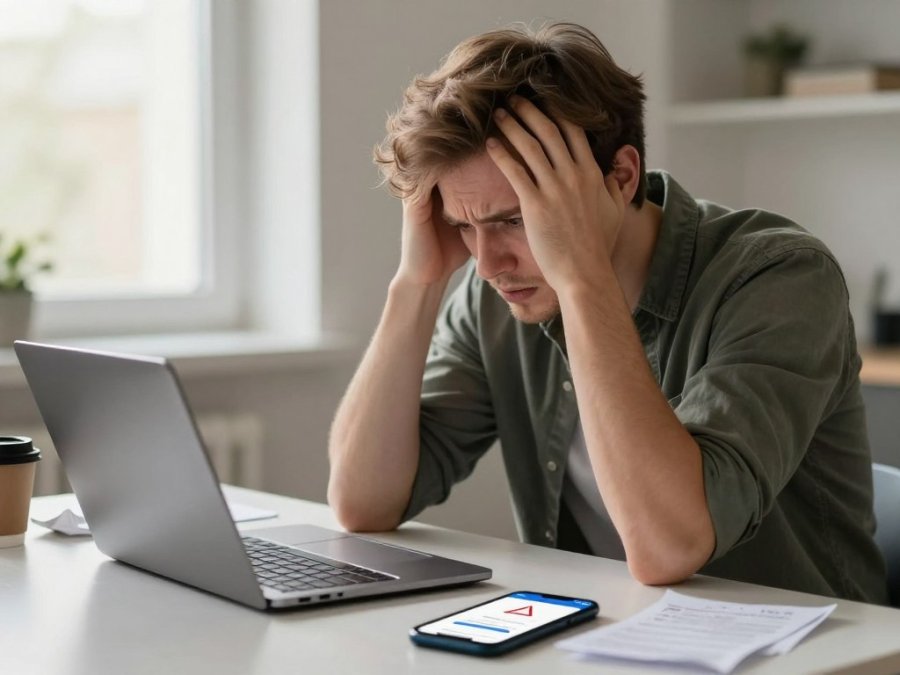 Transakcja blik odrzucona a pieniądze pobrane z konta – co robić?